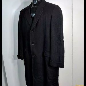 Hart Schaffner Marx Black Coat